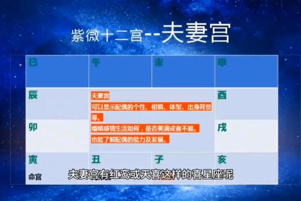 夫妻宫位置解析如何影响婚姻与感情运势 夫妻宫位置解析如何影响婚姻与感情运势