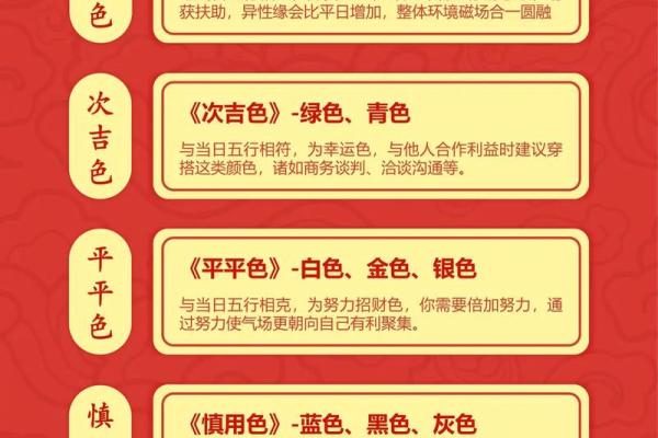 每日五行穿衣指南2024年3月25日