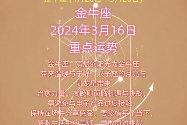 2025年4月6日金牛座今日运势最新