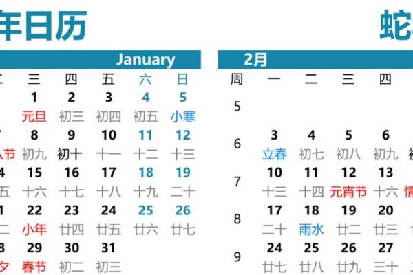 2025年日历带农历表卡通 2025年日历带农历表卡通