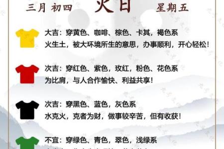 每日穿衣五行颜色运势2025年4月9日(每日穿衣五行颜色运势2025年4月29日)