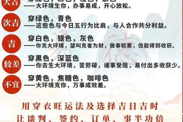 五行穿衣今日幸运颜色2025年4月9日(五行穿衣颜色 今日)