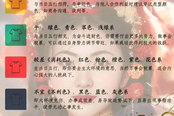 2025年4月2日每日五行穿衣