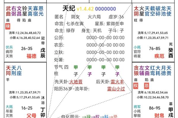 2025年4月22日戌时男命紫微斗数全解盘