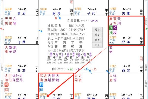 2025年4月1日巳时女命紫微斗数全解盘 2025年4月1日巳时女命紫微斗数全解盘