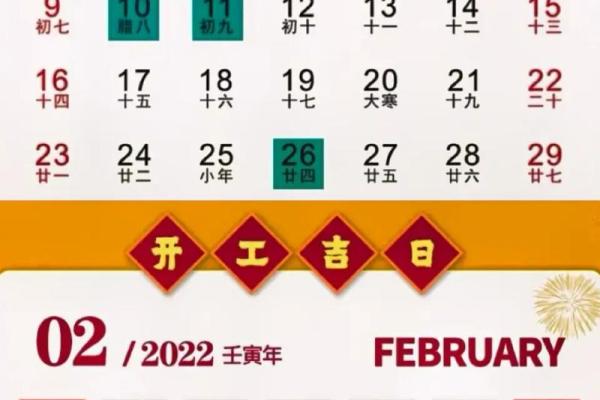 2022年开工装修黄道吉日