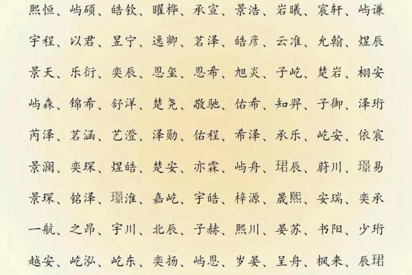 2019年5月21号丑时出生的男孩要怎么起名字姓名