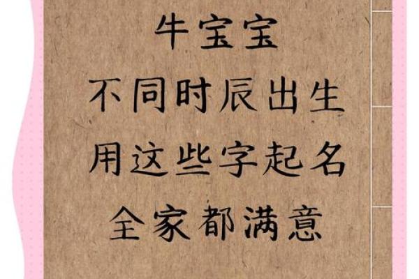 适合下午2点出生的属牛男孩的好听的名字姓名